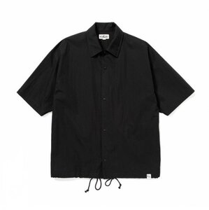 【美品】CALEE C/N Plain S/S shirt jacket 半袖シャツ