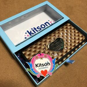 新品　長財布　Kitson キットソン　ブラウン