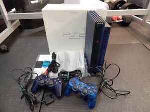 SONY PlayStation2 PS2 SCPH-37000L　オーシャンブルー