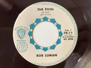 白ラ赤盤！ボブ・ルーマン『ザ・フール / ヘイ・ジョー』(BOB LUMAN,WARNER BROS)