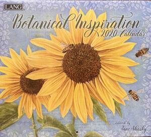 ☆sale☆【希少】LANG Botanical Inspiration 2020 Calendar