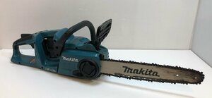 makita 350mm 充電式チェンソー 36v(18v+18v) 本体のみ MUC353D 工具レスチェーン調整 ワンタッチ電源オン 高出力 高回転 チェーンソー