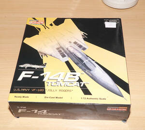 Dragon wings 1/72 F-14B トムキャット TOMCAT ジョリーロジャース JOLLY ROGERS ダイキャストメタル 送料無料