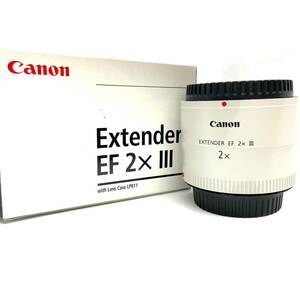 【動作確認済！】Canon キャノン Extender EF 2x Ⅲ エクステンダー【2510042-1/136/rgmry】