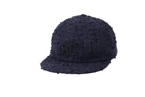 シャネル ツイード ベースボールキャップ サイズM 約56cm CHANEL TWEED BASEBALL CAP 中古品 USED 美品 Aランク/6855