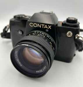 【146】 CONTAX コンタックス 一眼レフ カメラ　Planar 1.4/50 ジャンク　（124）