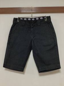 G-1373 Dickies ディッキーズ ショートパンツ ハーフパンツ WD916H5 W28 ブラック 半パン 短パン ワークショーツ