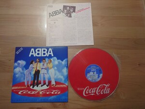 ★ABBA アバ★Slipping Through My Fingers スリッピング・スルー・マイ・フィンガーズ★LPレコード★中古品★非売品★コカ・コーラ