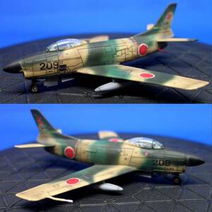 自衛隊モデルコレクション54号 1/100 航空自衛隊 F-86D セイバードッグ 月光 F-1風迷彩 リペイント完成品 デアゴスティーニ DeAGOSTINI 