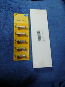 【新品未開封】12V 27Aアルカリ乾電池