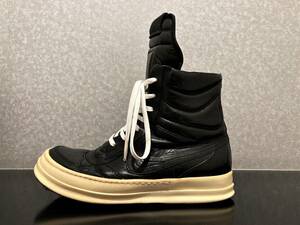 値下げ可 Rick Owens リックオウエンス ハイカットスニーカー 黒 41 旧型