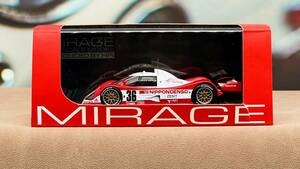 HPI 1/43 MIRAGE Toyota TS010 1993 Test car Sugo 8583 箱破損