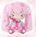 Hatsune Sakura Miku soft toy figure 初音ミク 桜ミク ぬいぐるみ 初音 桜 ミク 未来 ボカロ VOCALOID a