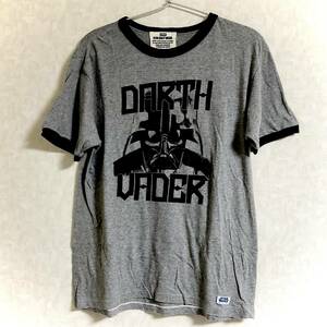 Tシャツ　EDWIN × STAR WARS　DARTH VADER　グレー/ブラック/サイズL　　　M218