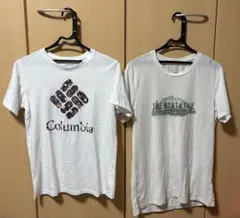 Columbia ザ・ノースフェイスフローラルロゴ Tシャツ