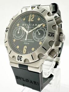 【ブルガリ1円〜】BVLGARI ディアゴノ スキューバ SCB38S 腕時計 メンズ 中古 102TW17