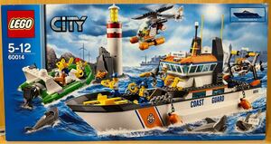 《1円スタート》LEGO レゴ シティー　city レスキューパトロールシップとヘリ 60014 新品　未開封