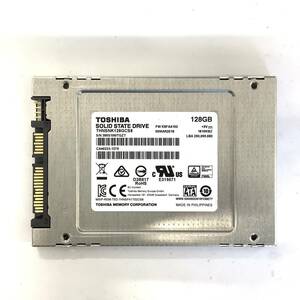 K60509162 TOSHIBA SATA 128GB 2.5インチ SSD 1点【中古動作品】