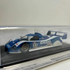 アシェット ル・マン 24時間レース カーコレクション TOYOTA TS010 1992年 #33 トヨタ CASIO spark 1/43 ミニカー モデルカー