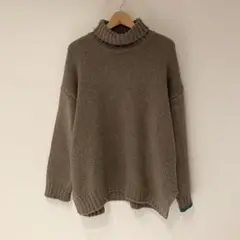 NKNIT color linking turtle KNIT タートルニット