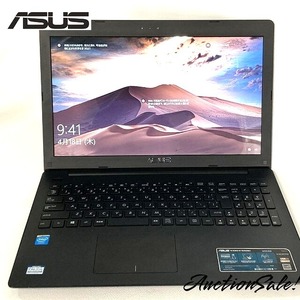 【中古】Windows10 ASUS Celeron N2840/@2.16GHz/2GB/HDD 500GB/15インチ以上《特別価格》