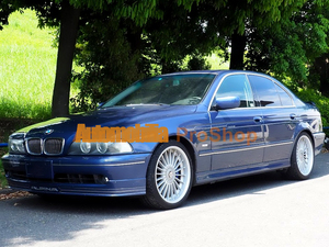 BMW E39 B10 4ドア Alpina アルピナ ピンストライプ デカールセット、Fバンバー＆ボディサイドのセット、新品、各色作成