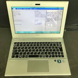 SONY ソニー SVT11119FJS　Core i5-3317U 8GB 現状品　ジャング品、Bios確認　2713-1