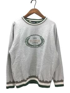 X-LARGE◆エクストララージ/21AW/101213012003/スウェット/M/コットン/グレー//