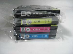 EPSON 純正 IC4CL69L インクカートリッジ4色パック 未開封