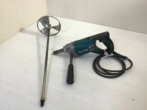 makita／マキタ カクハン機　UT1305 羽根径165mm 電動工具　ミキサー　作業用　大工道具　攪拌機　現場　DIY