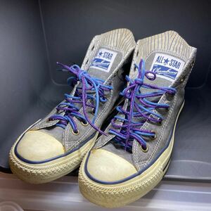 CONVERSE ALL★STAR コンバースオールスター　ハイカットスニーカー　デニム色　24.5