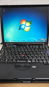 Lenovo ThinkPad X61 7675A51 Core2DuoT9300/2.5G メモリ4G SSD120GB 無線LAN Bluetooth 12.1TFT ウルトラベース付