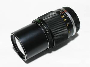 オリンパス OLYMPUS F.ZUIKO AUTO-T 200mm F5 初期型 中古品 小難あり シリアル番号末尾3桁ゾロ目(555) 良番