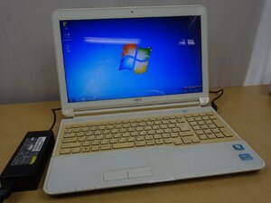 FUJITSU 富士通 LIFEBOOK AH77/E ノートパソコン FMVA77EW Core i7-2670QM CPU 2.2GHz MEM8GB HHD500GB 15.6型ワイド Windows7 HOME64Bit