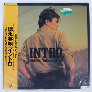 帯 国内盤 徳永英明/イントロ/RADIO CITY AY2816 LP