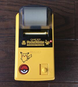 Nintendo 任天堂 ポケットプリンター ピカチュウイエロー MGB-007 通電確認済み 中古