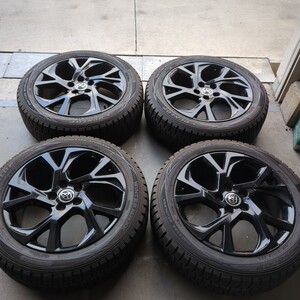 WINTERMAXX225/50R18・C-HR純正アルミ付8分山程度4本セット