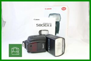 【同梱歓迎】【動作保証・点検済】良品■Canon SPEEDLITE 580EX II C03206■箱付き■■2229