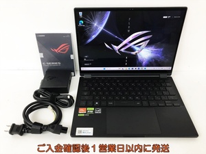 【1円】ASUS ROG Flow X13 13.4型WQHDタッチパネル Windows11 Ryzen9 7940HS RTX4050 16GB SSD1TB キー不良 D09-409jy/G4