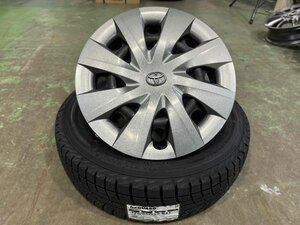 ●トヨタ スペイド純正スチール 15インチ + 新品スタッドレス 175/65R15 ヨコハマ アイスガード 2023年製 4本セット！アクア,etc.