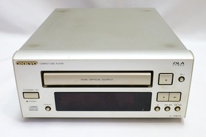 ■ジャンク即決！ONKYO CDプレーヤー オンキョー CDデッキ C-705TX