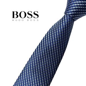 HUGO BOSS ネクタイ ナロータイ 小紋柄 ヒューゴボス USED 中古 m1664