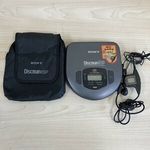 S421-T20-1526 SONY ソニー Discman ディスクマン ESP D-265 RM-DM24L オーディオ機器 ステレオ機器 通電OK ③