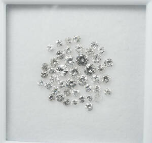 ★おまとめ天然ダイヤモンド 最高級 1.915ct ラージメレ 1.8mmUP ルース 宝石 ジュエリー jewelry
