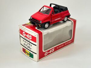 （S238）ミニカー DIAPET ダイヤペット ホンダシティ カブリオレ HONDA CITY CABRIOLET No.G-45 SCALE MODEL 1/40 by YONEZAWA TOYS 日本製