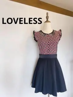 【極美品】LOVELESS フレアワンピースA