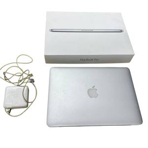 ◆ジャンク品◆ Apple MacBook Pro 13インチ EMC2835 ノートPC ノートパソコン マックブック 初期化済 通電のみ確認済 箱有 V74941NI