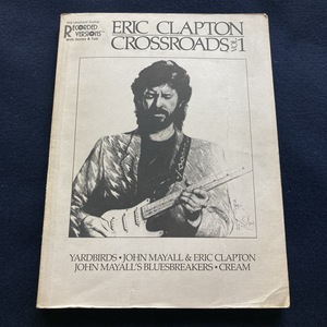 j004 楽譜 TAB【 エリッククラプトン クロスロード vol.1 】■洋書 Eric Clapton CROSSROADS vol.1