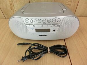 動作保証●SONY ソニー CDラジカセ CDプレーヤー カセットプレーヤー CD/カセット/AM/FM シルバー ZS-S10CP●