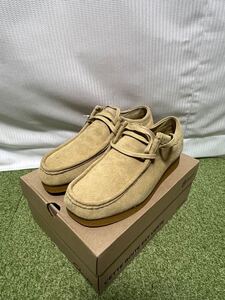 Clarks クラークス WALLABEE EVO WP 防水 メンズ レディースシューズ ワラビーエヴォウォータープルーフ スニーカー スリッポン 25.5cm